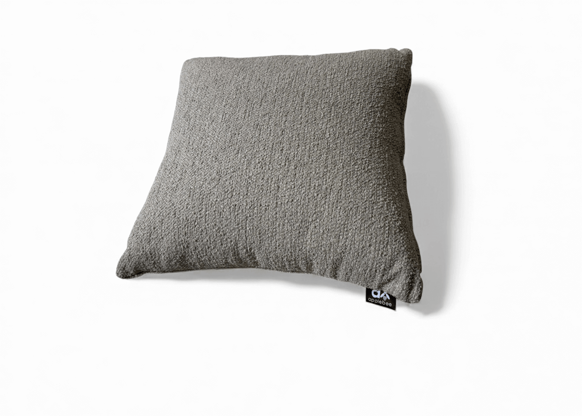 Apple Bee Sierkussen Bouclé Taupe 45 x 45 cm