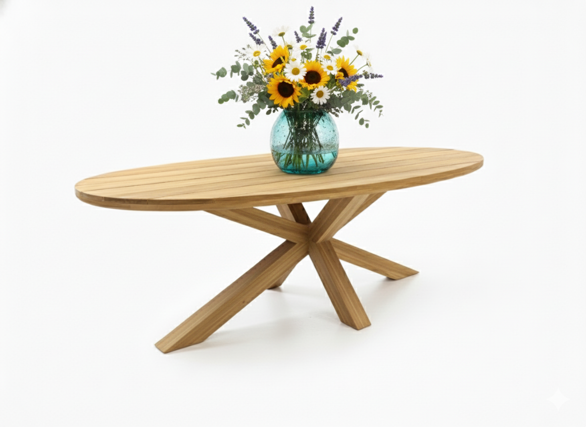 Gartentische oval