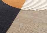 Art deco karpet - 160x230 cm - terra