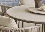 Apple Bee Bora Bora Diningstoel | Taupe Rope