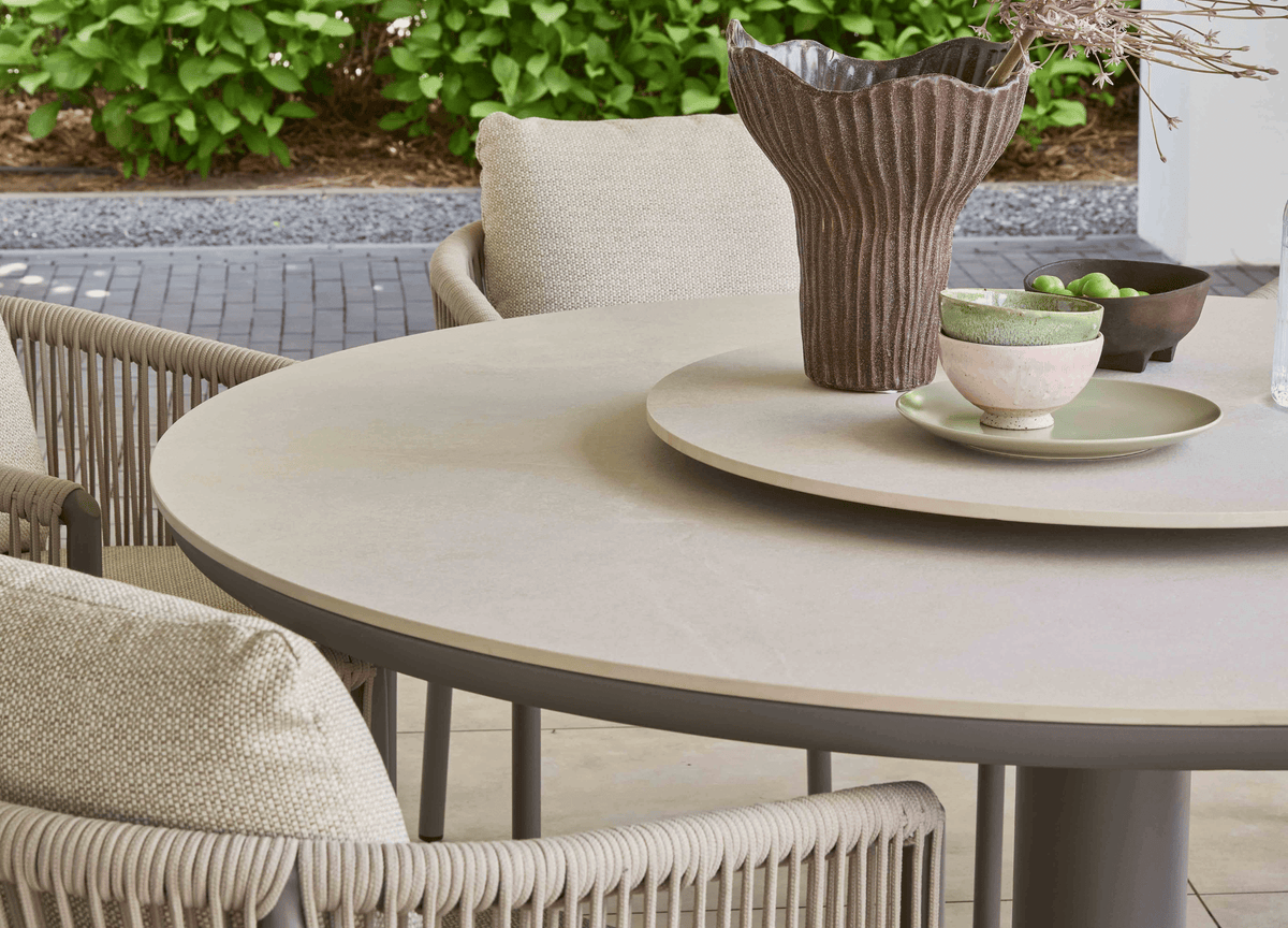 Apple Bee Bora Bora Diningstoel | Taupe Rope