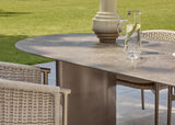 Detail Apple Bee Velaris tuintafel Marble Brown HPMS tafelblad