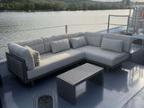 Apple Bee Santorini ROPE Lounge Set | Chaise Longue | Right | 160 x 241 cm