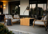 Sunred Terrassenheizer Sargas aus Edelstahl