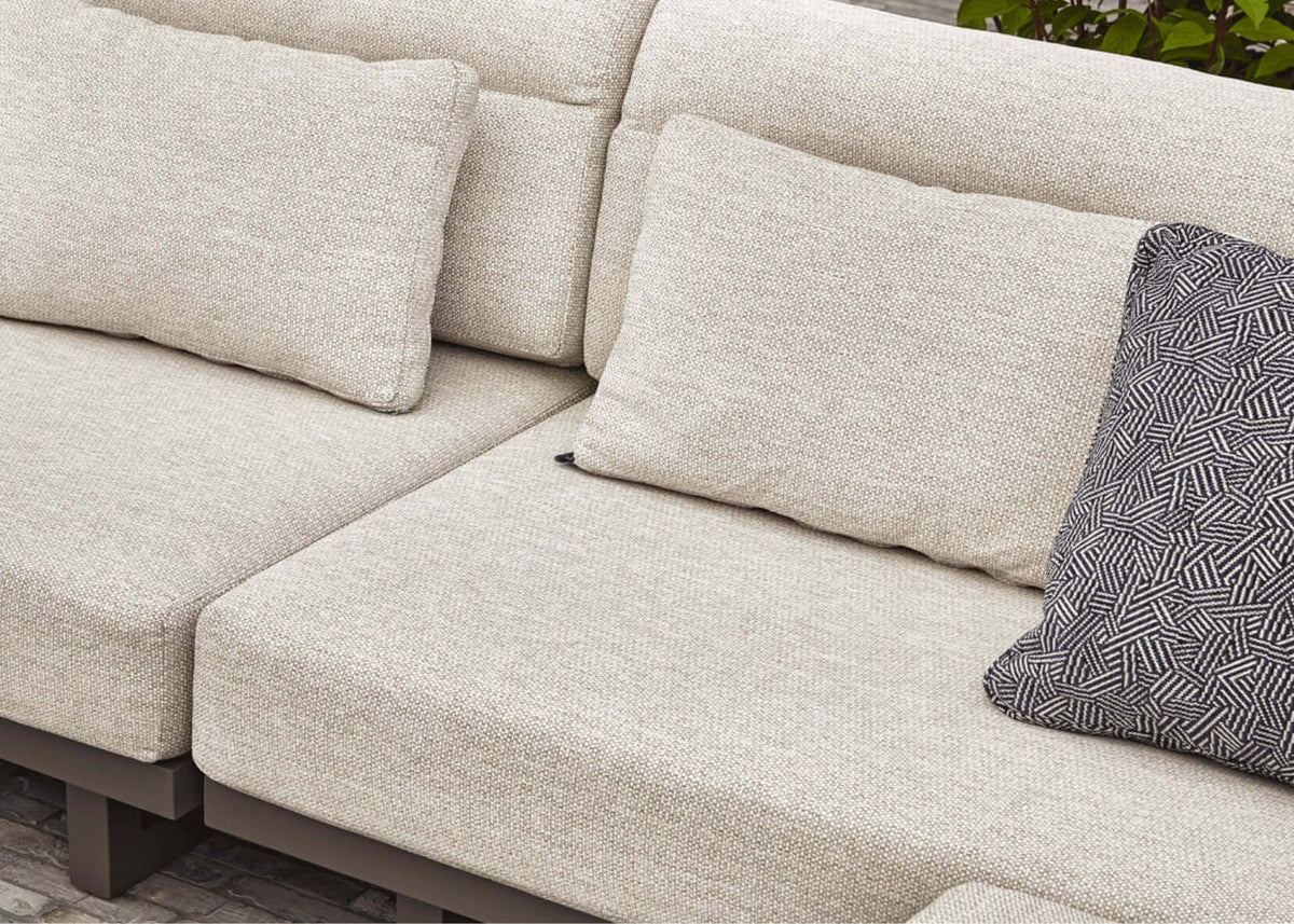 Apple Bee Santorini Lounge Sofa Upholstered | 2-Seater Left + Right | 318 x 82 x 60 cm
