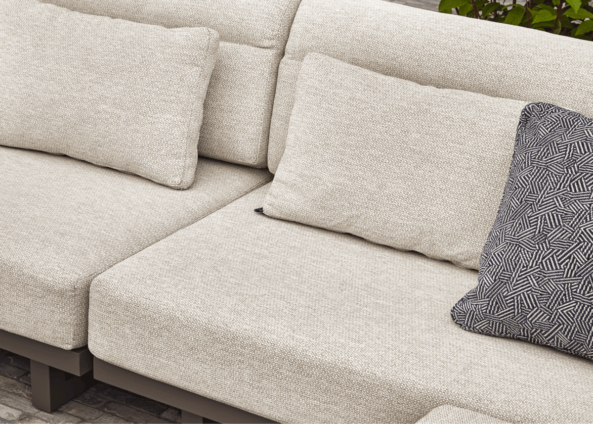 Apple Bee Santorini Loungeset 6-delig Nr. 5 | Links Lang | Upholstered | 318 x 241 cm