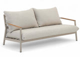 Belito Julia Lounge Sofa 175 cm | Taupe | Aluminium & Rope
