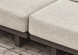 Apple Bee Santorini 2-Sitzer-Element links