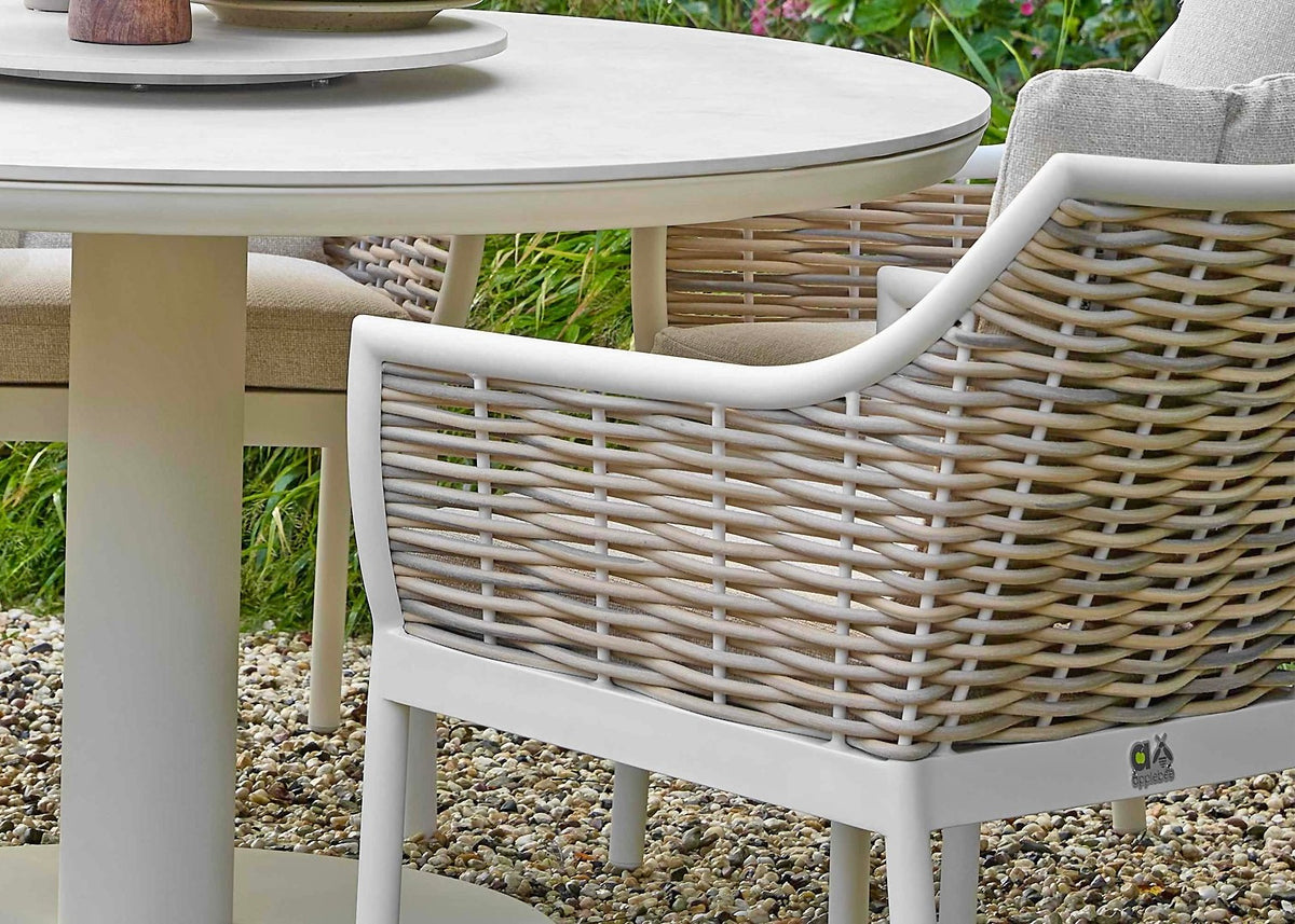 Apple Bee Milou Esstisch für den Garten, 240 cm, Teak, Natur