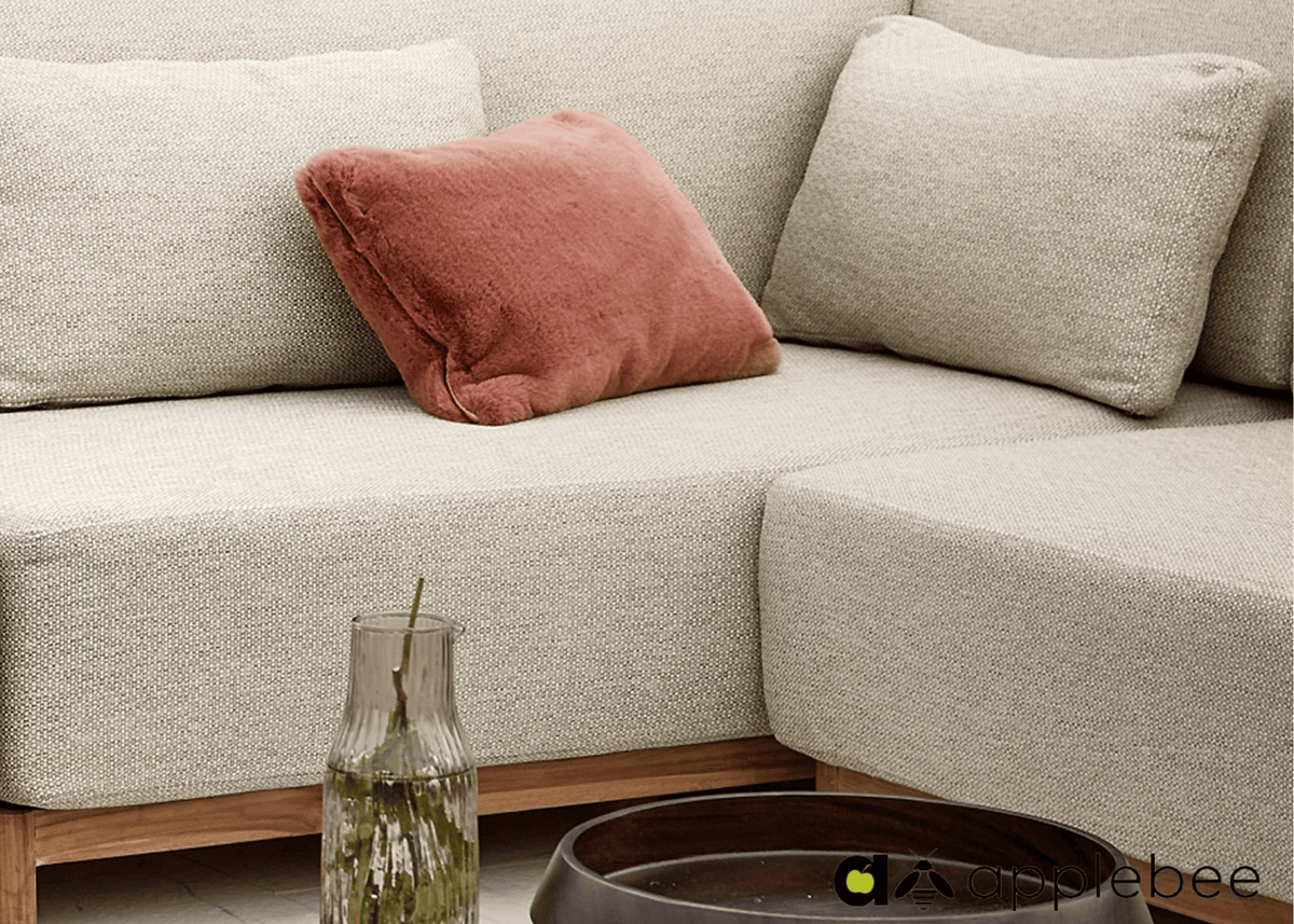 Apple Bee St. Lucia Loungeset 6-delig | SVLK Teak | Bee Wett® Kussens