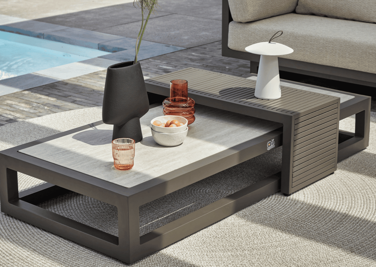 Apple Bee Santorini ROPE Loungeset Nr.1 Rechts Lang, extra aanzicht