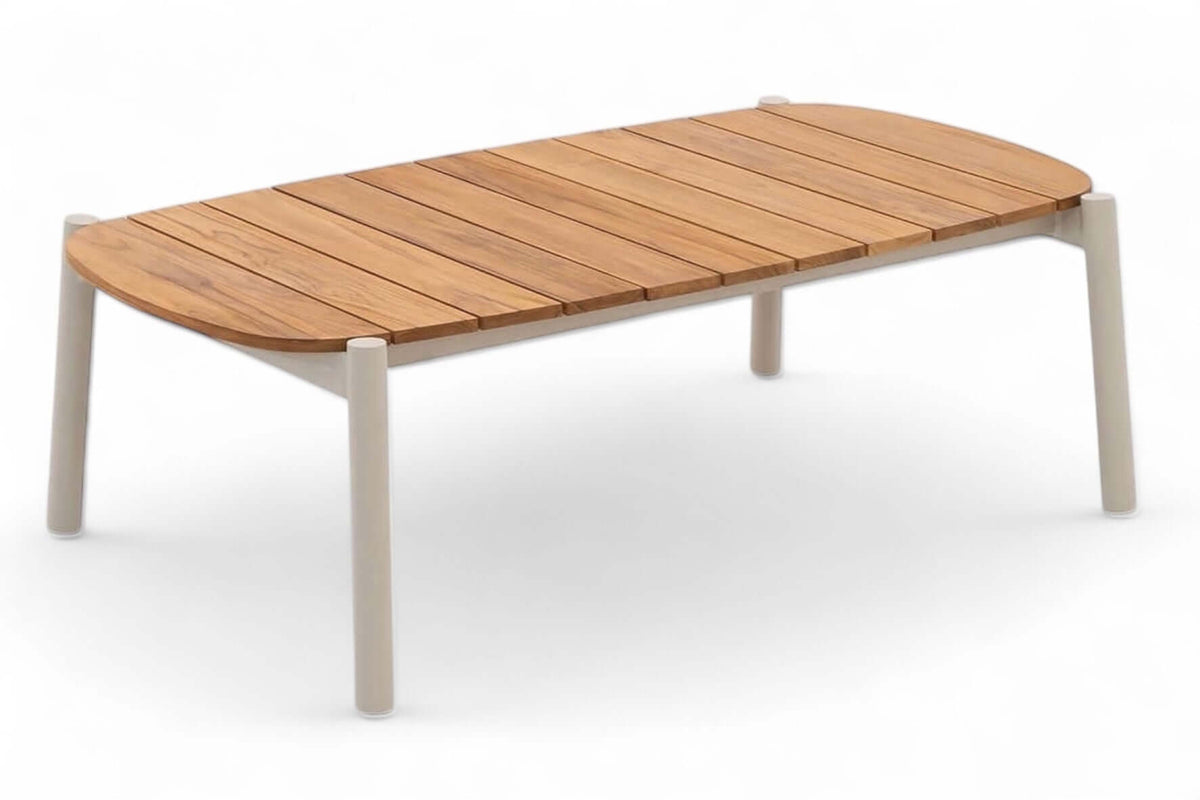 Belito Julia loungeset detail taupe aluminium frame met rope