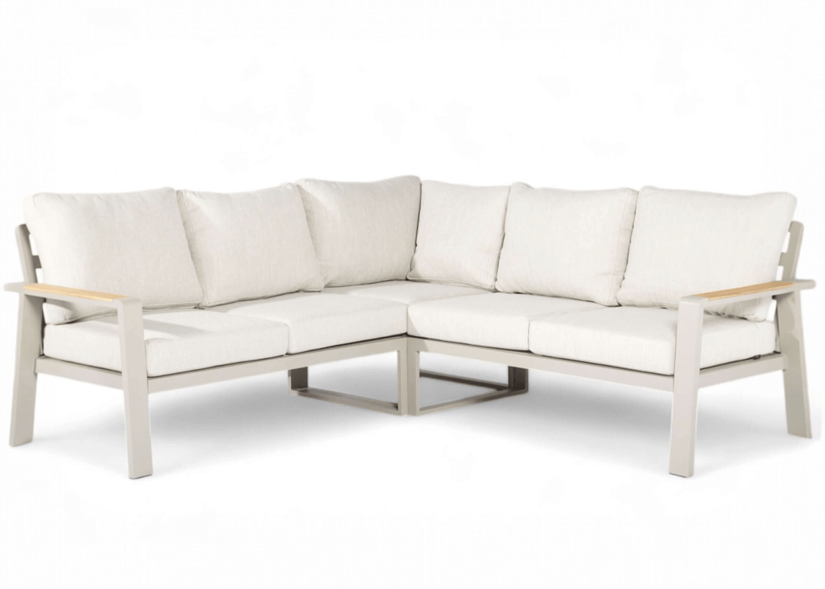 Belito Lotte Loungeset wit aluminium