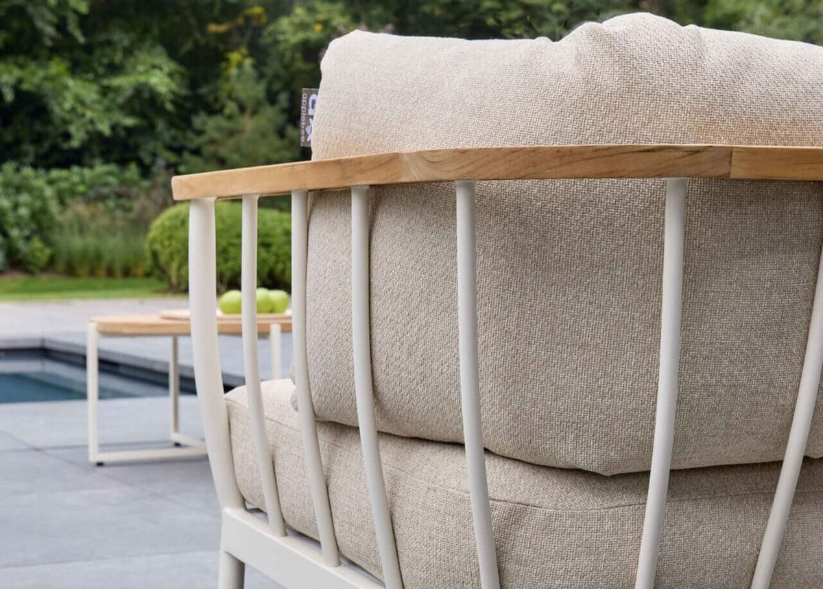 Apple Bee Condor Loungeset Nr.11 Oyster - teakhouten armleuningen