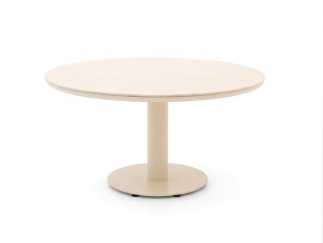Apple Bee Melville dining tafel in Oyster met Sintered Stone blad