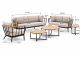 Apple Bee Condor Lounge-Set 6-teilig Nr. 2