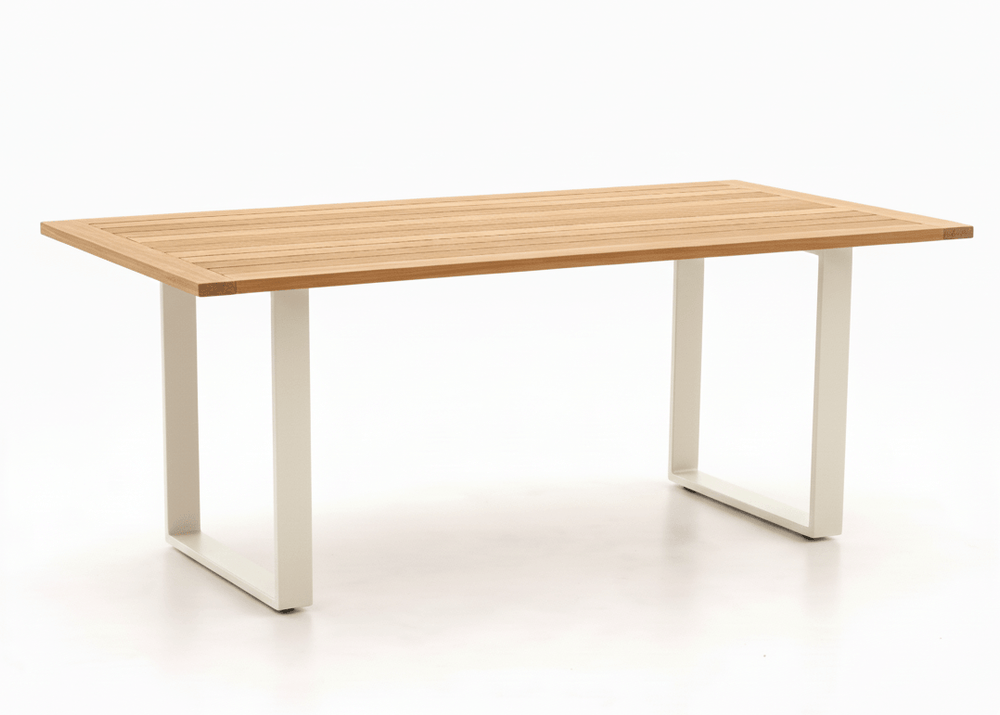 Apple Bee Condor dining tafel 190x95 cm Oyster - detailfoto tafelblad