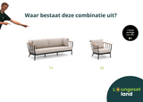 Apple Bee Condor Lounge-Set 3-teilig Nr. 10 Premium