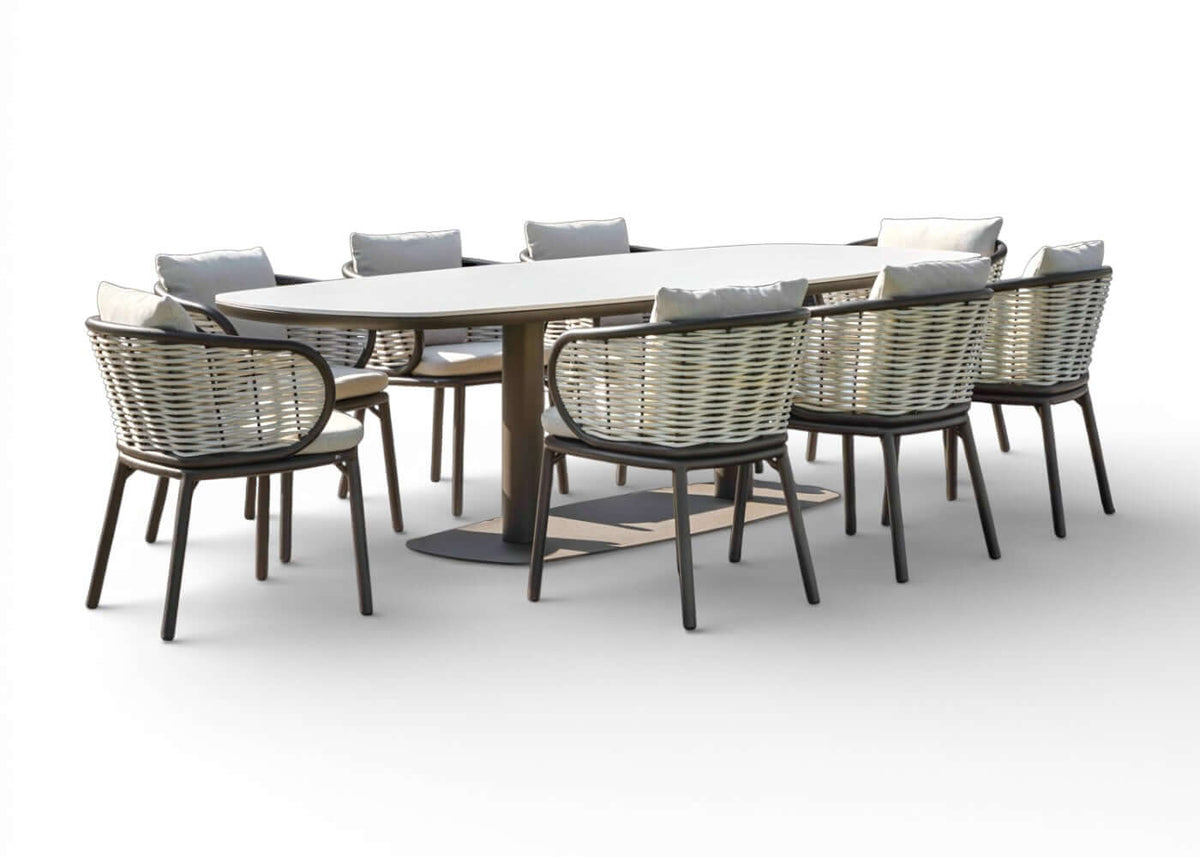 Apple Bee Melville 280 cm tuinset Bronze