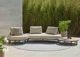 Apple Bee Moon Island XL loungeset bronze 300x500cm luxe tuinset met Tonga salontafelset weerbestendig outdoor tuinmeubelset