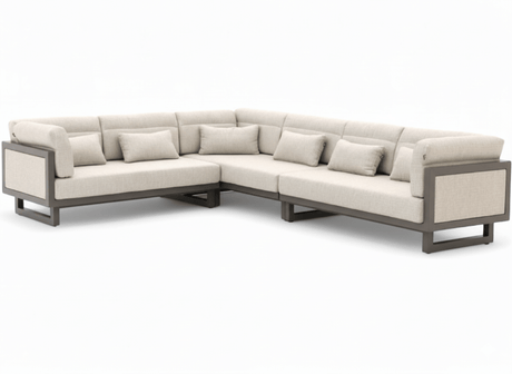 Apple Bee Santorini Upholstered hoekloungeset Rechts Lang, 3-delig
