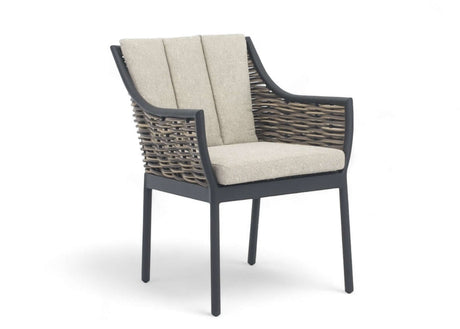 Apple Bee Milou dining tuinstoel in Carbon Black