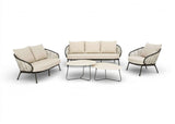 Apple Bee pine key loungeset bronze 5 delig