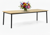 Applebee milou diningtafel 240 cm zwart
