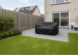 Belito Sofa Cover | 150x90x85 cm | 2-Seater Sofa | Black