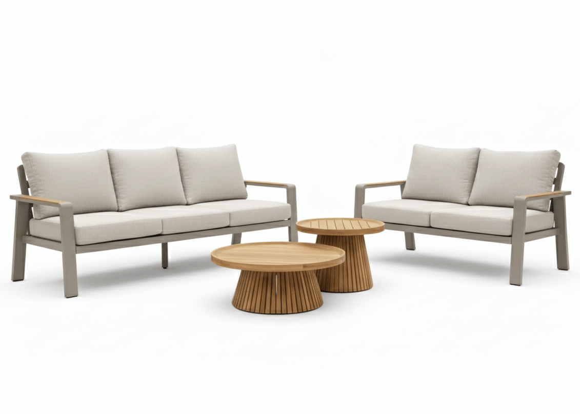 Belito_Birmingahm_Stoel-babnk_Loungeset_taupe