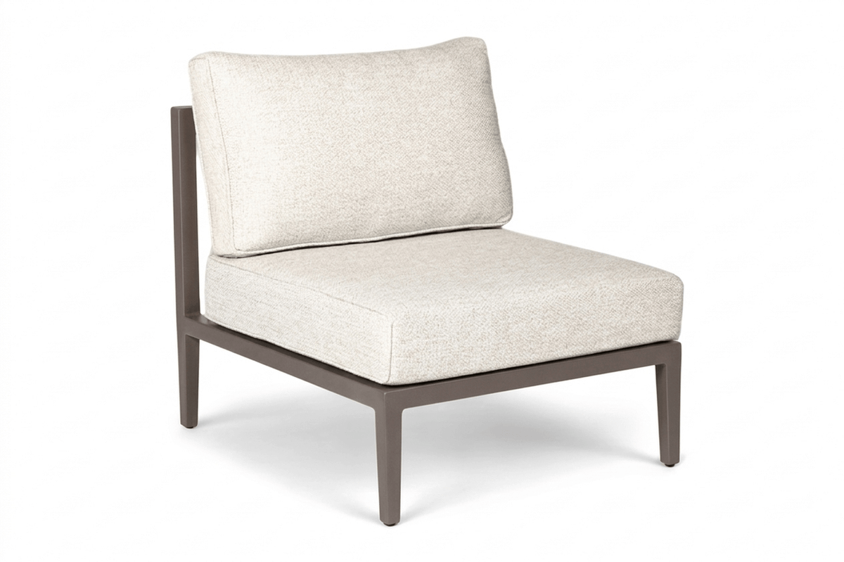 Belito Daan aluminium middenelement in Taupe