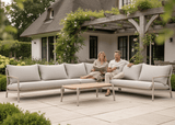 Belito Julia loungeset 4-delig taupe aluminium