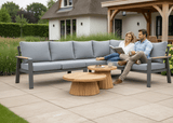 Belito Lotte loungeset met Belito Daan koffietafels