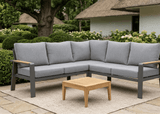 Belito Lotte Lounge Set Corner Sofa No. 13 | Anthracite Aluminum | 220 x 220 cm | 5-seater