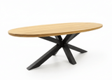 Belito Mees Premium ovale teakhouten tuintafel