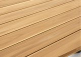 Belito Mees ovale teakhouten tuintafel – productfoto