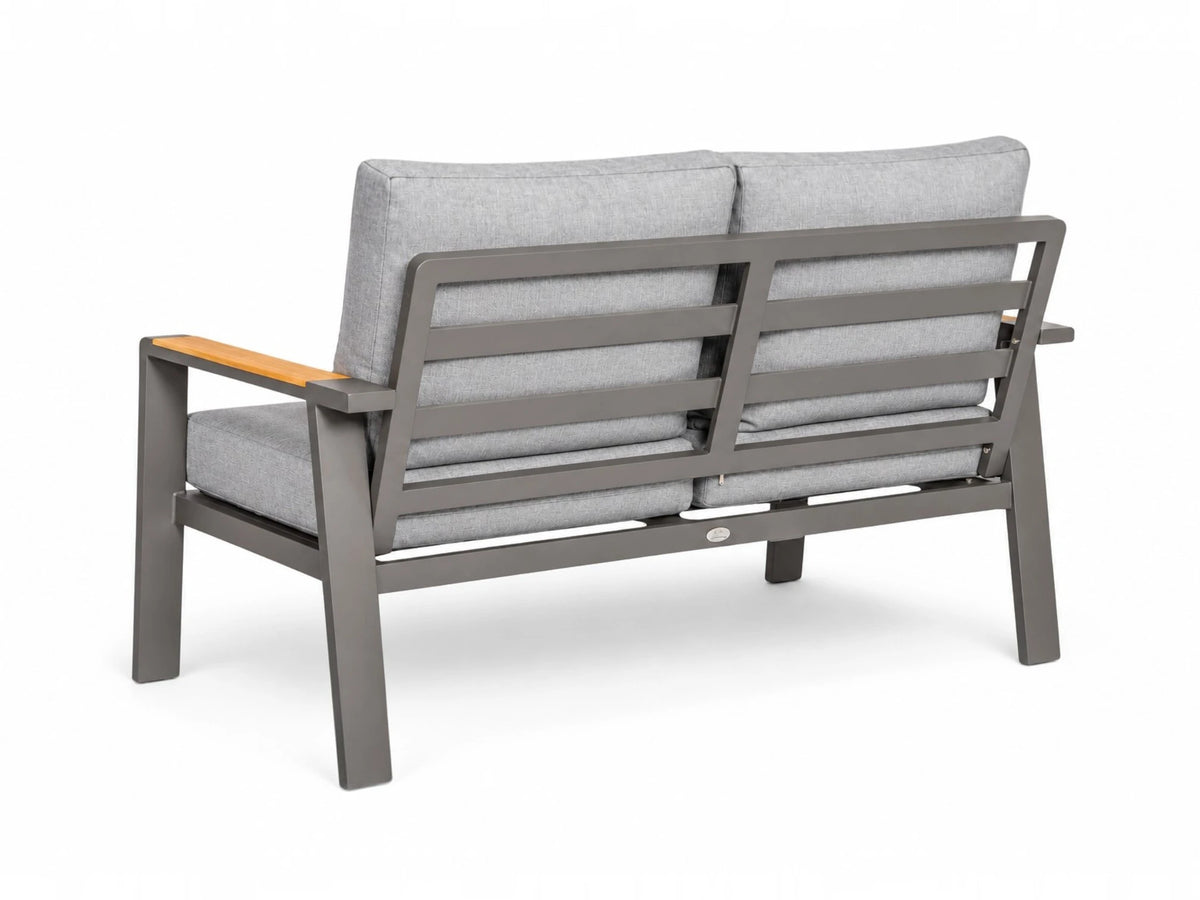 Aluminium-Stuhl-Sofa-Lounge-Set – Anthrazit – Belito Birmingham