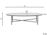 Apple Bee Bora Bora salontafelset Travertino, productfoto
