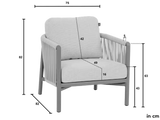 Apple Bee Bora Bora loungestoel, productfoto