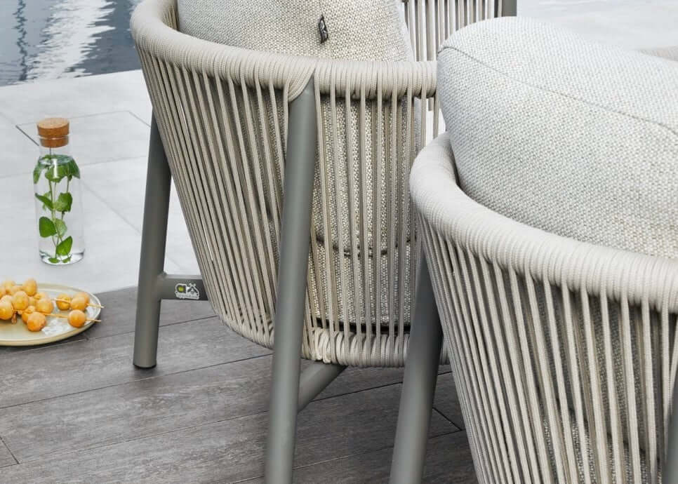 Apple Bee Bora Bora loungeset detail rope vlechtwerk