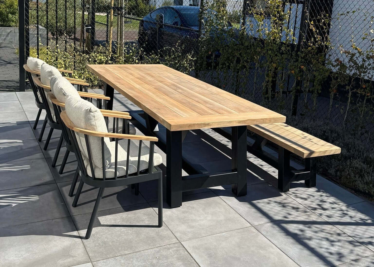 Apple Bee Condor Dining Stoel | Carbon Black | BEE WETT®