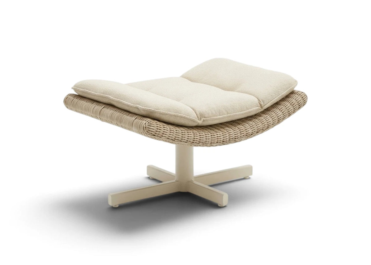 Apple Bee Cebu hocker Oyster met Cotton Flower BEE WETT kussen