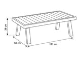 Aluminium-Stuhl-Sofa-Lounge-Set – Anthrazit – Belito Birmingham