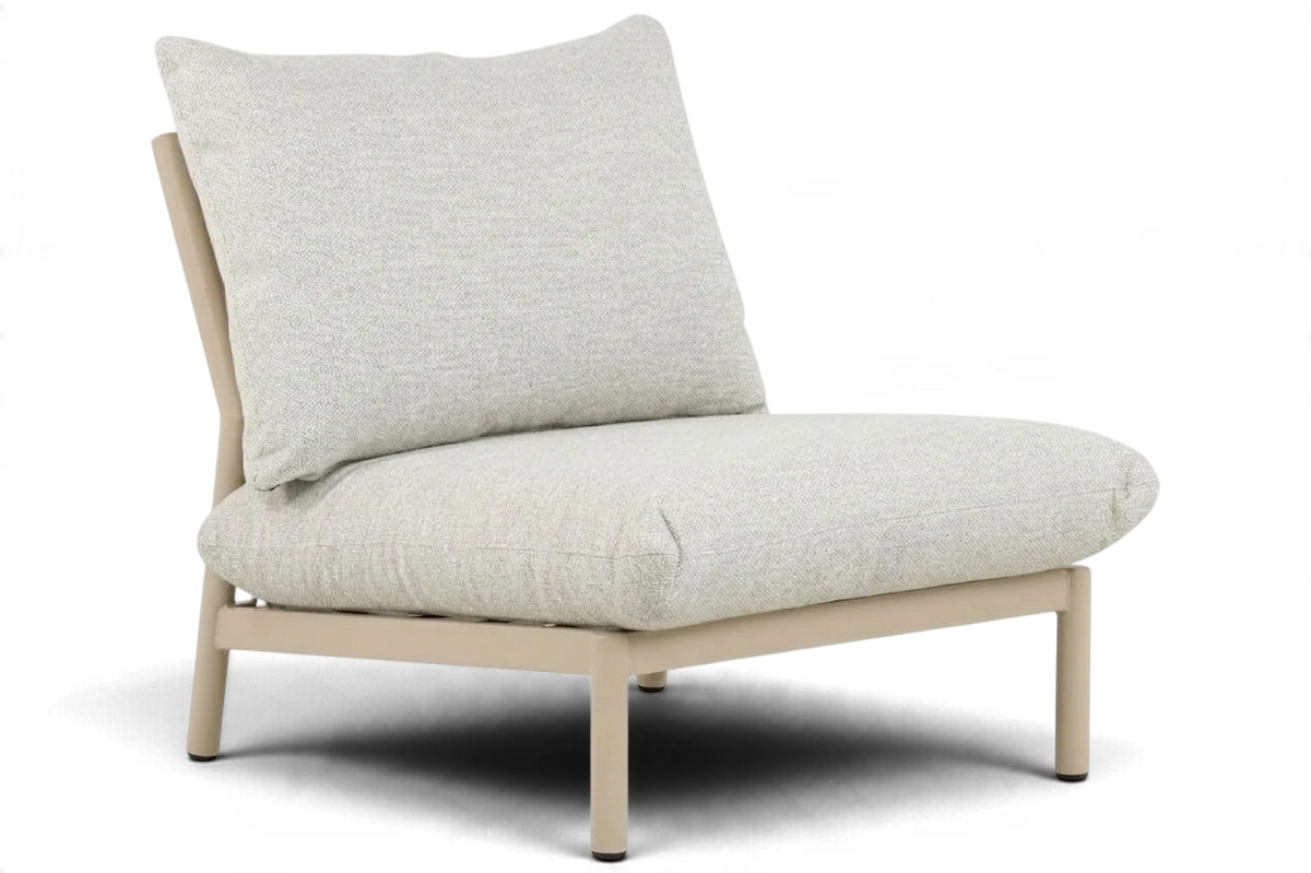 Belito Julia Sectional Piece | 76 x 80 x 80 cm | Aluminium & Rope