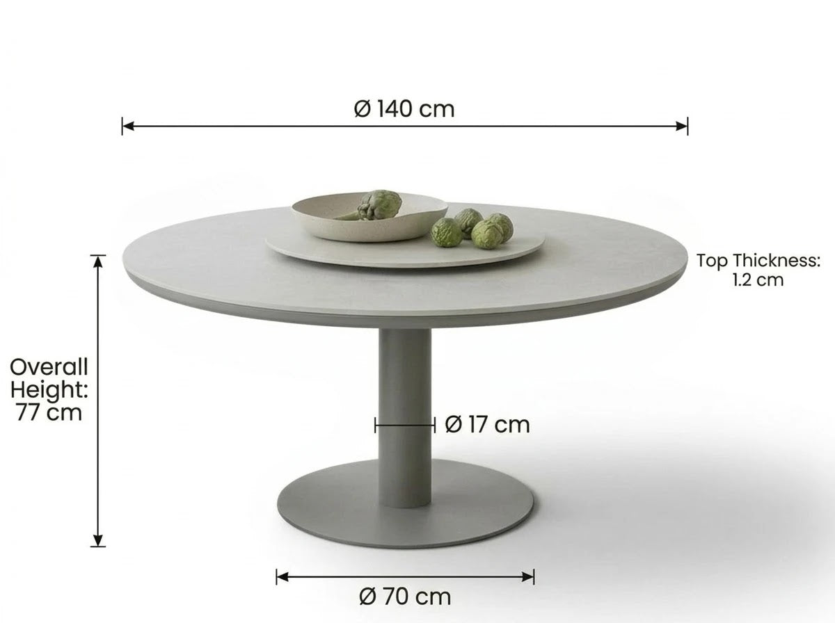 Apple Bee Condor 240cm Esszimmer-Gartenset 7-teilig