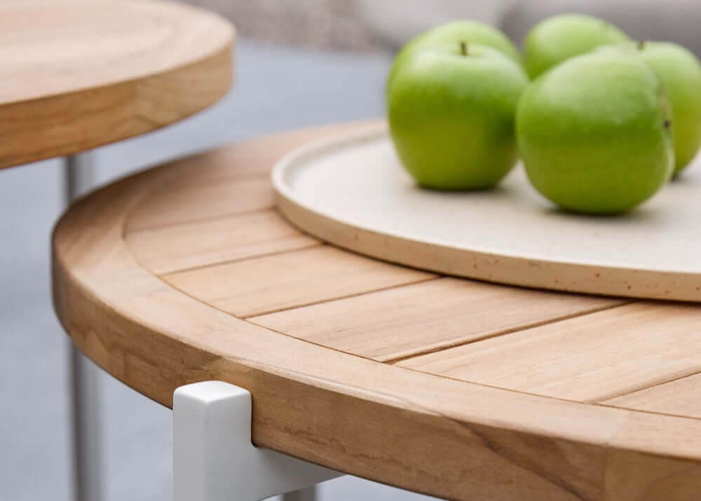 Apple Bee Condor koffietafel 74 cm Oyster - detailfoto