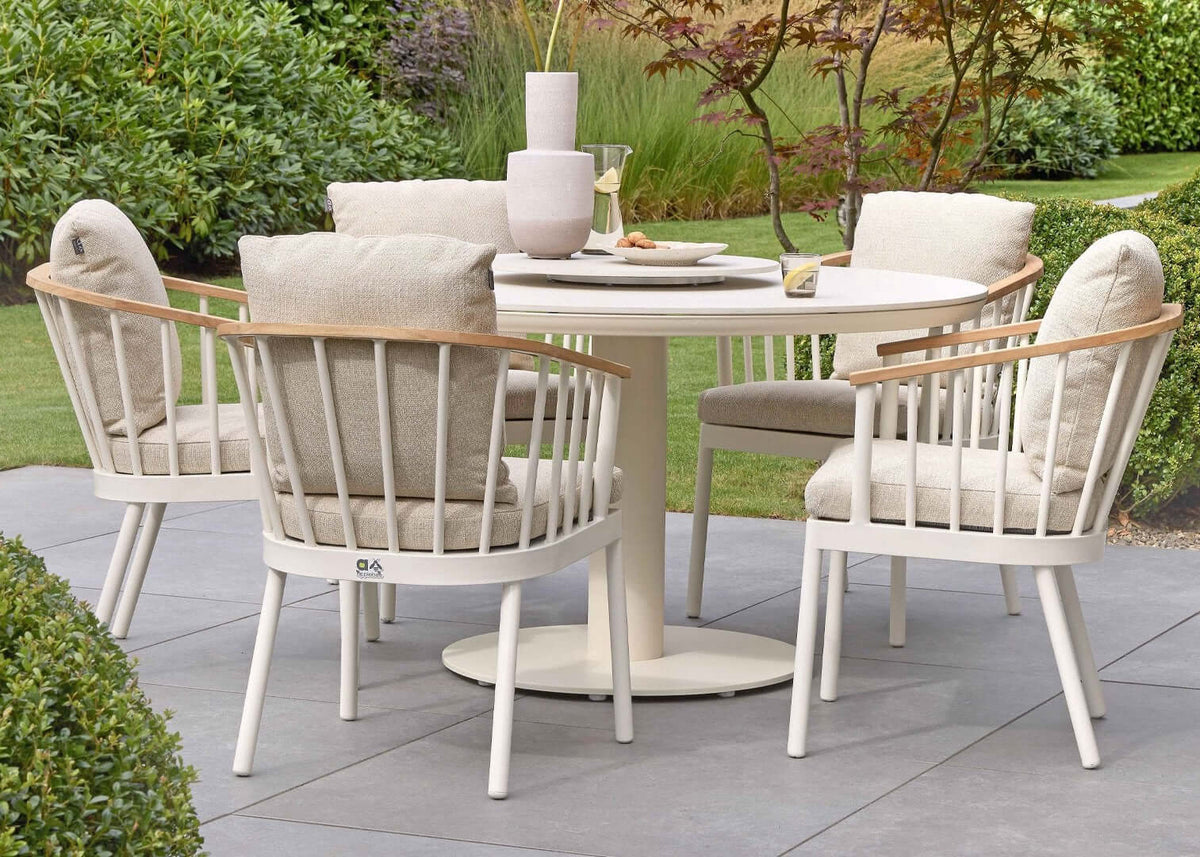 Condor dining-melville tafel 140 cm oyster