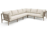 Belito Daan XL aluminium loungeset Nr. 2 Taupe, links 320 x 245 cm