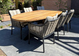 Apple Bee Milou dining tuinstoel Carbon Black, extra productfoto