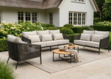 Belito Ouddorp Loungeset | 6-Persoons | Rope & Teakhouten Tafels | Nr. 1